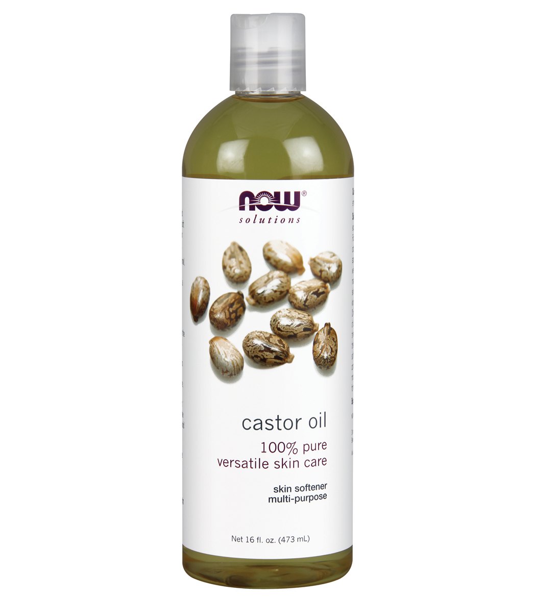 NOW 100% Pure Castor Oil 16 oz
