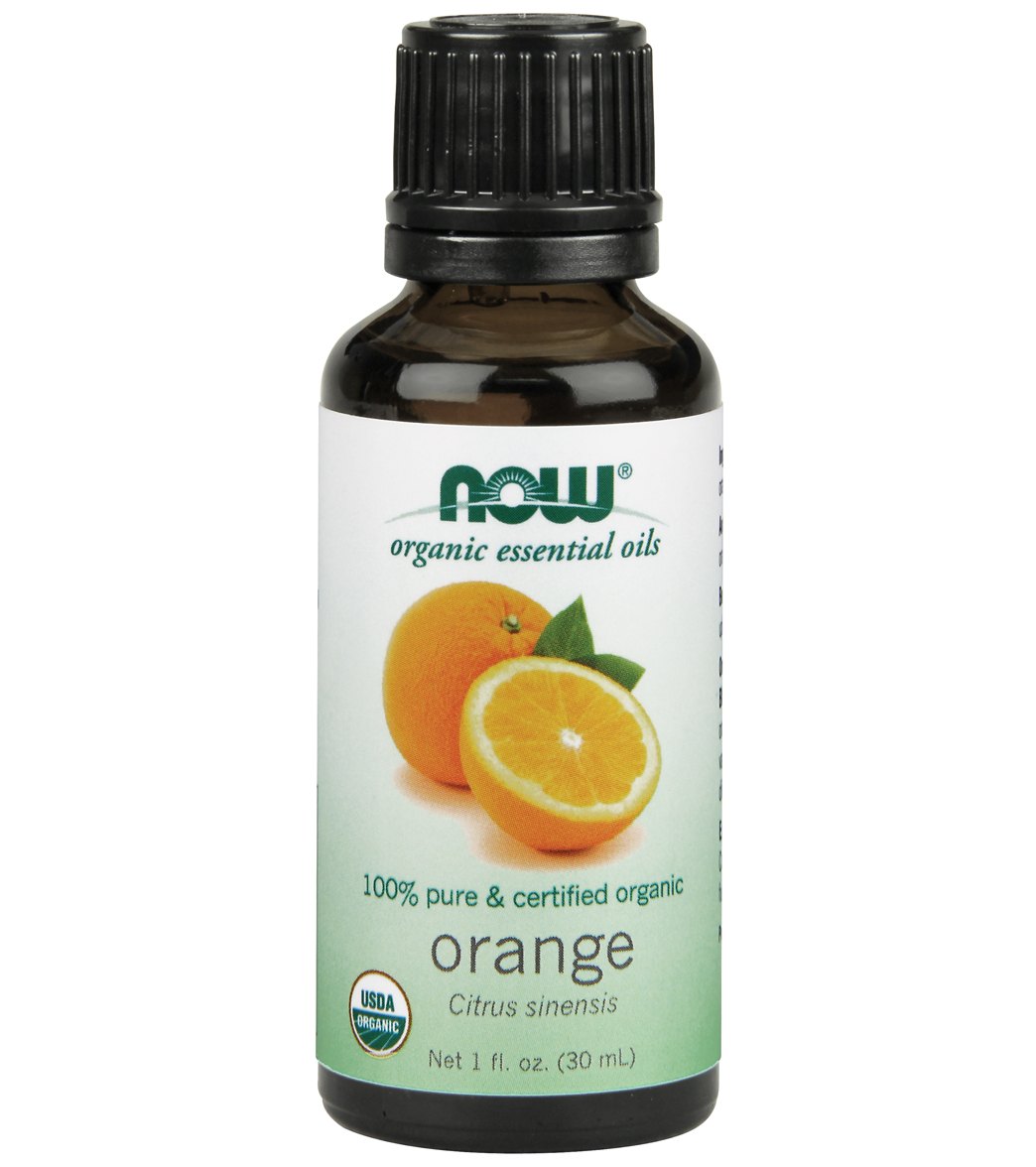 NOW Organic Orange Oil Organic 1 oz