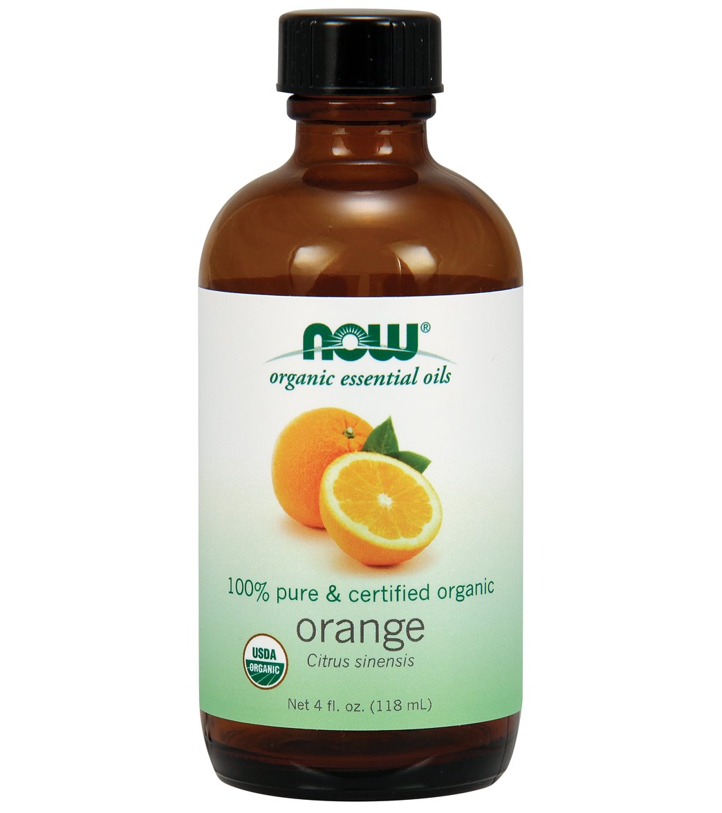 NOW Organic Orange Oil Organic 4 oz