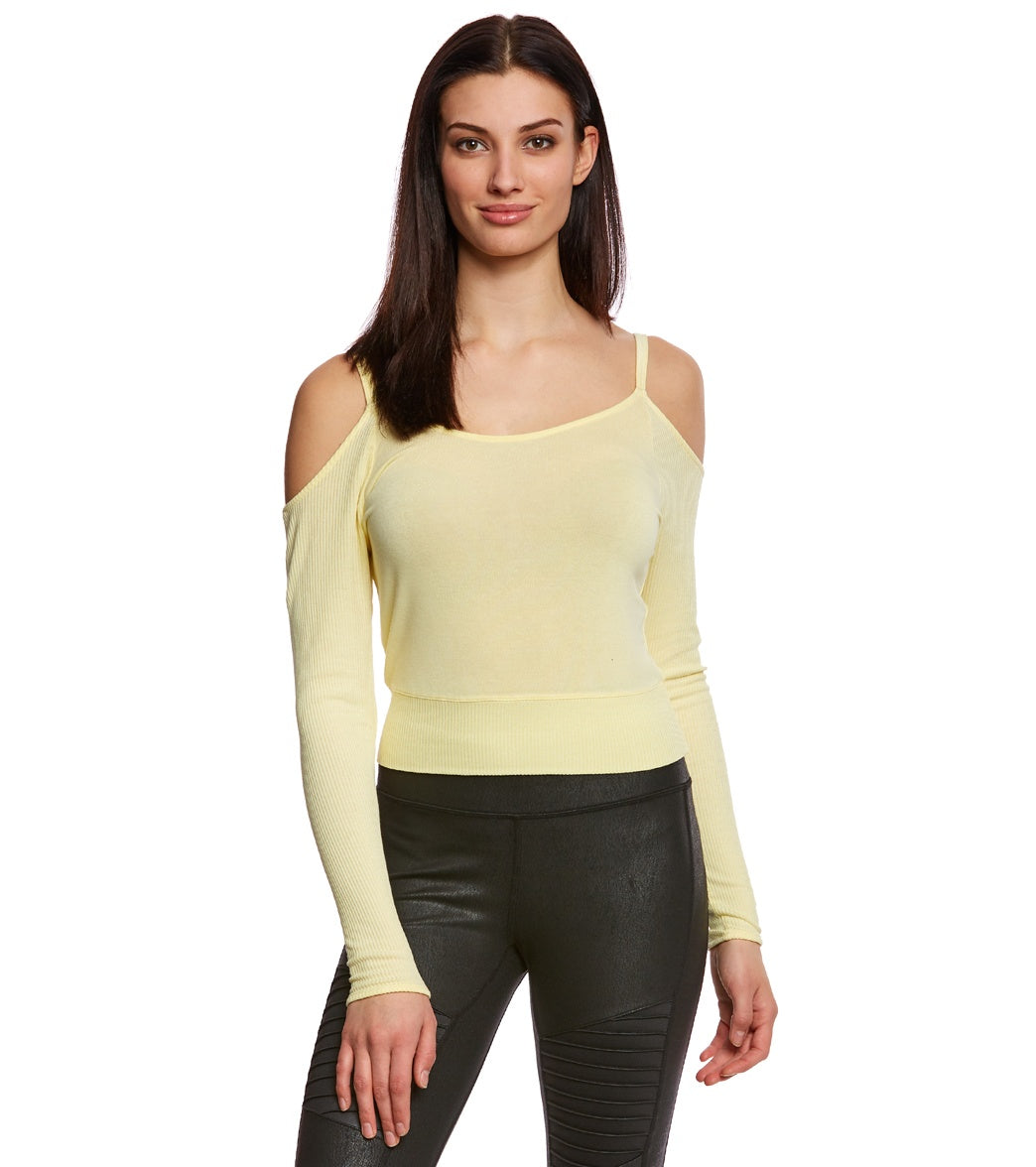 Alo Yoga Evolve Long Sleeve Yoga Crop Top