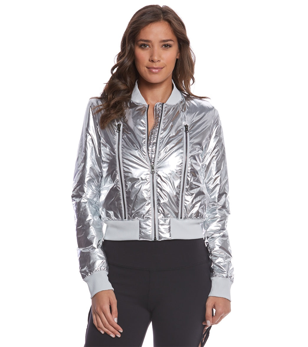 Alo Yoga Off Duty Bomber Workout Jacket