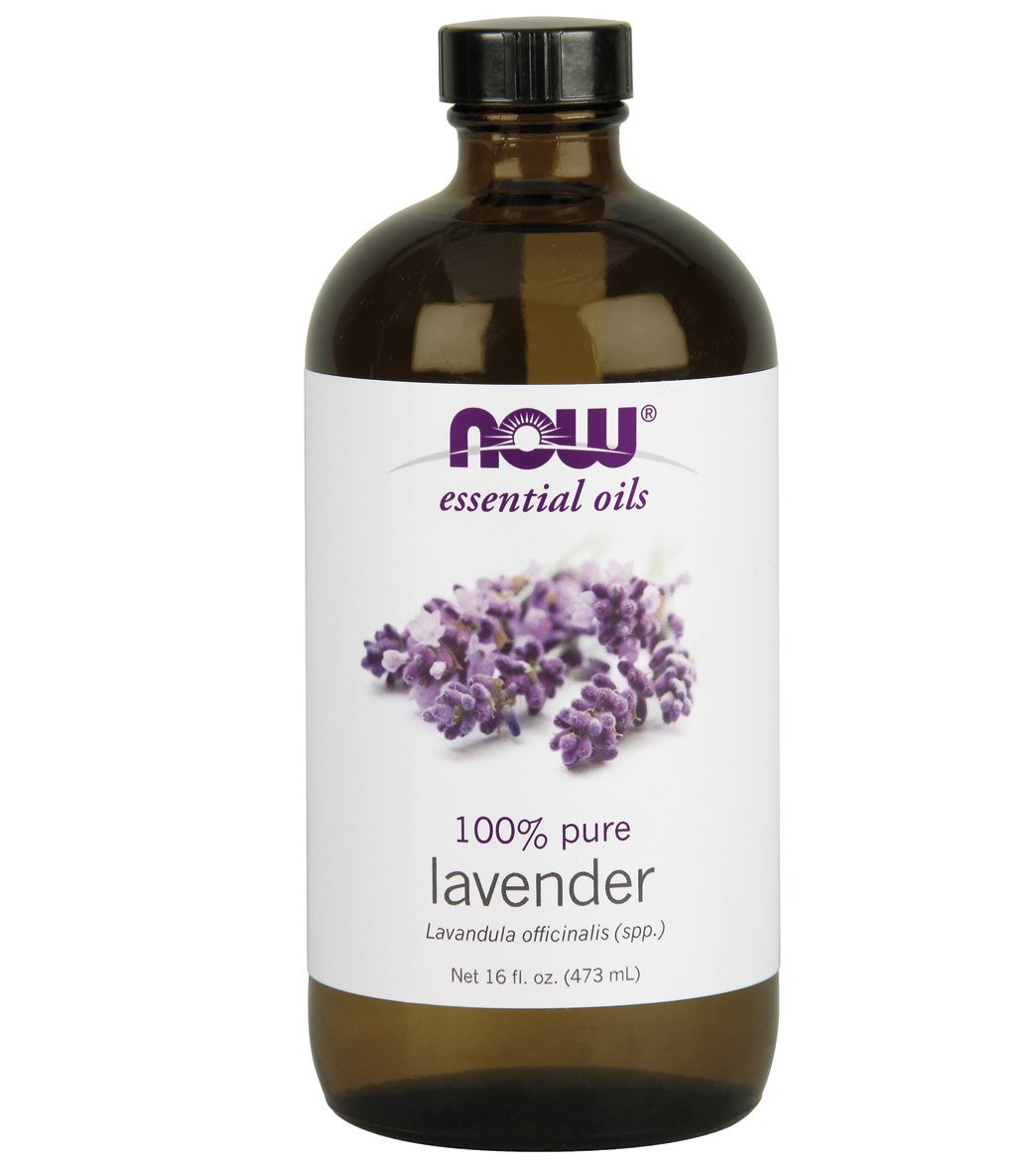 NOW 100% Pure Lavender Oil 16 oz