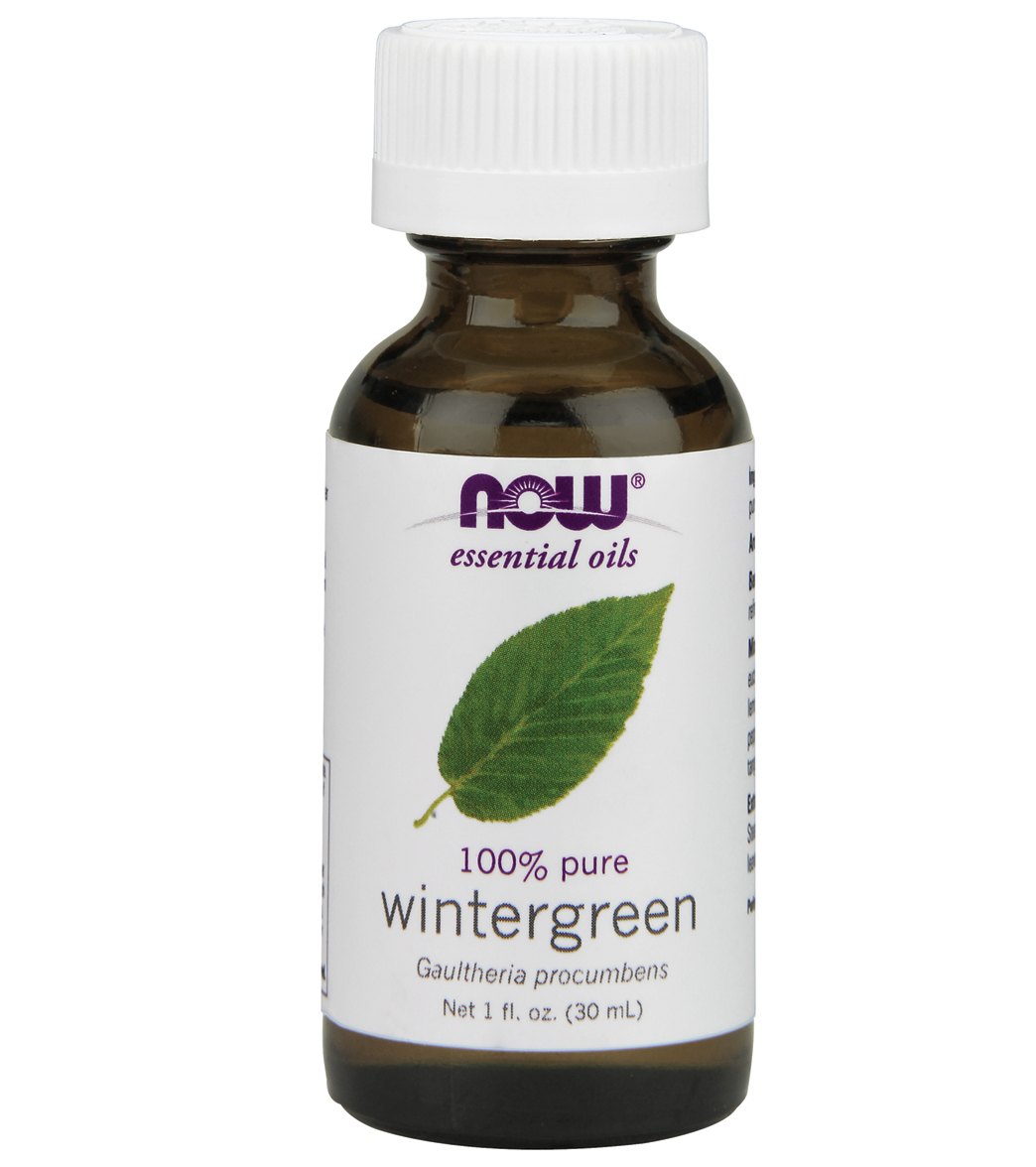 NOW 100% Pure Wintergreen Oil 1 oz