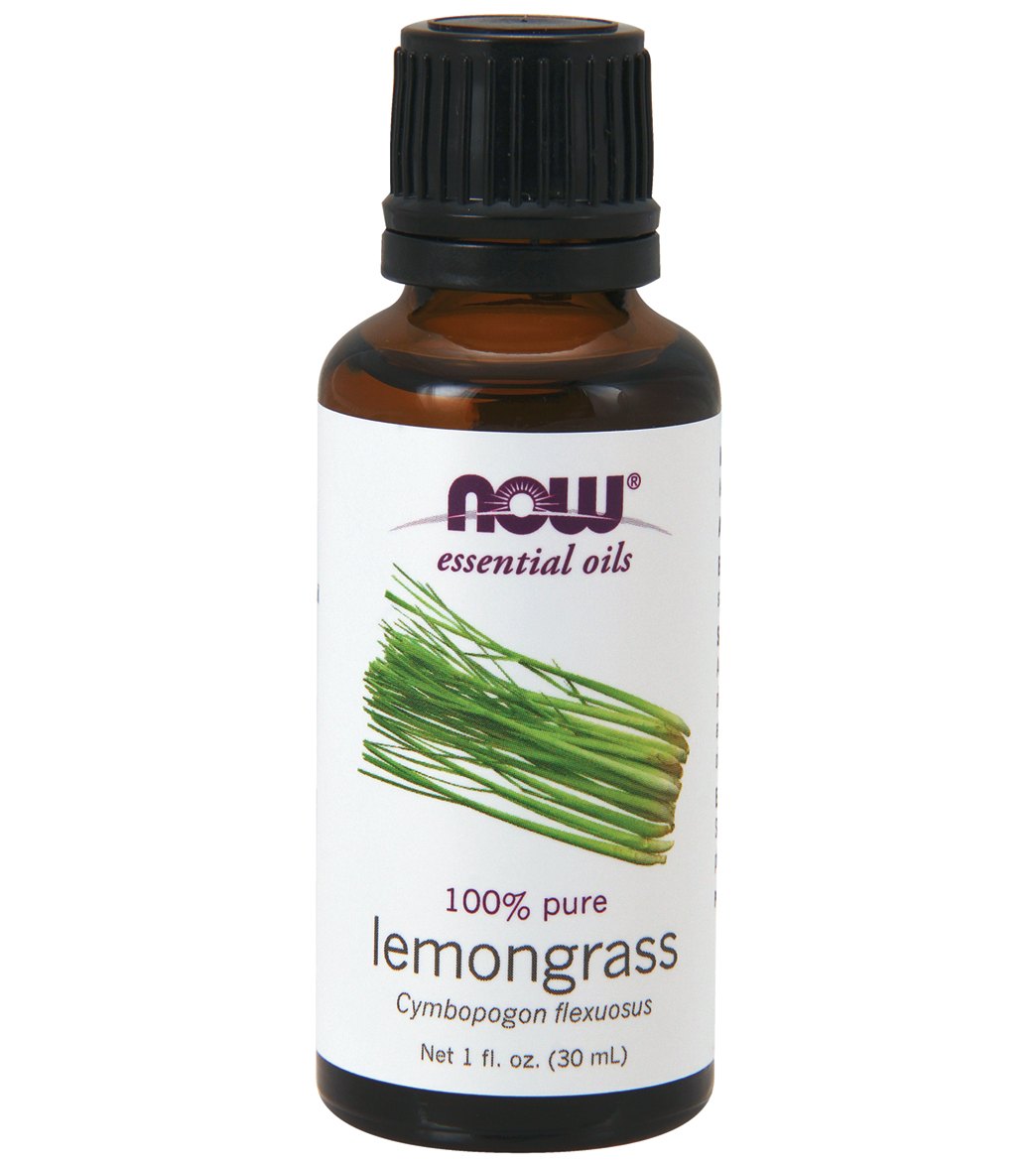NOW 100% Pure Lemongrass Oil 1 oz