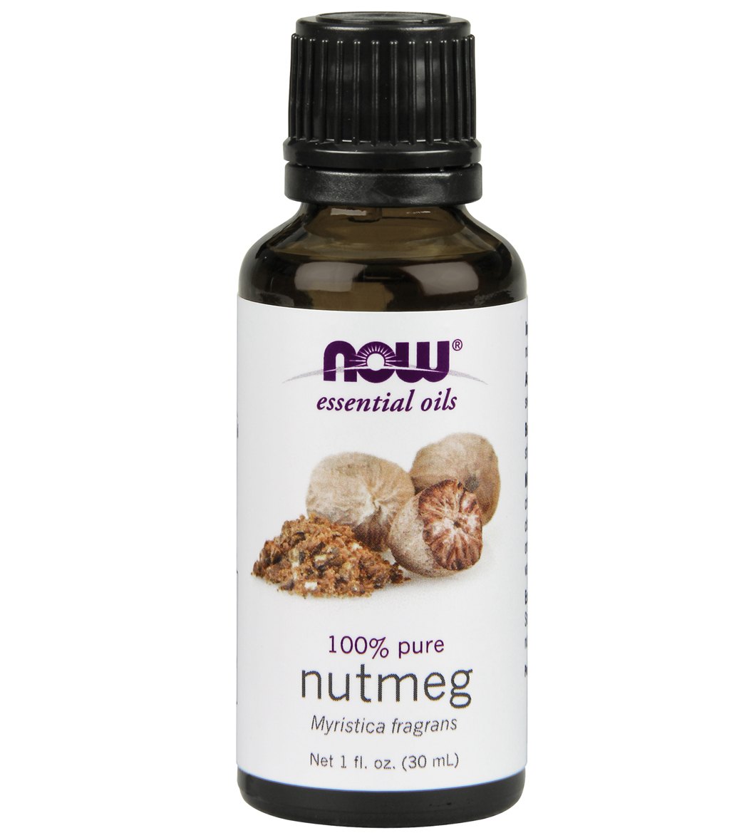 NOW 100% Pure Nutmeg Oil 1 oz