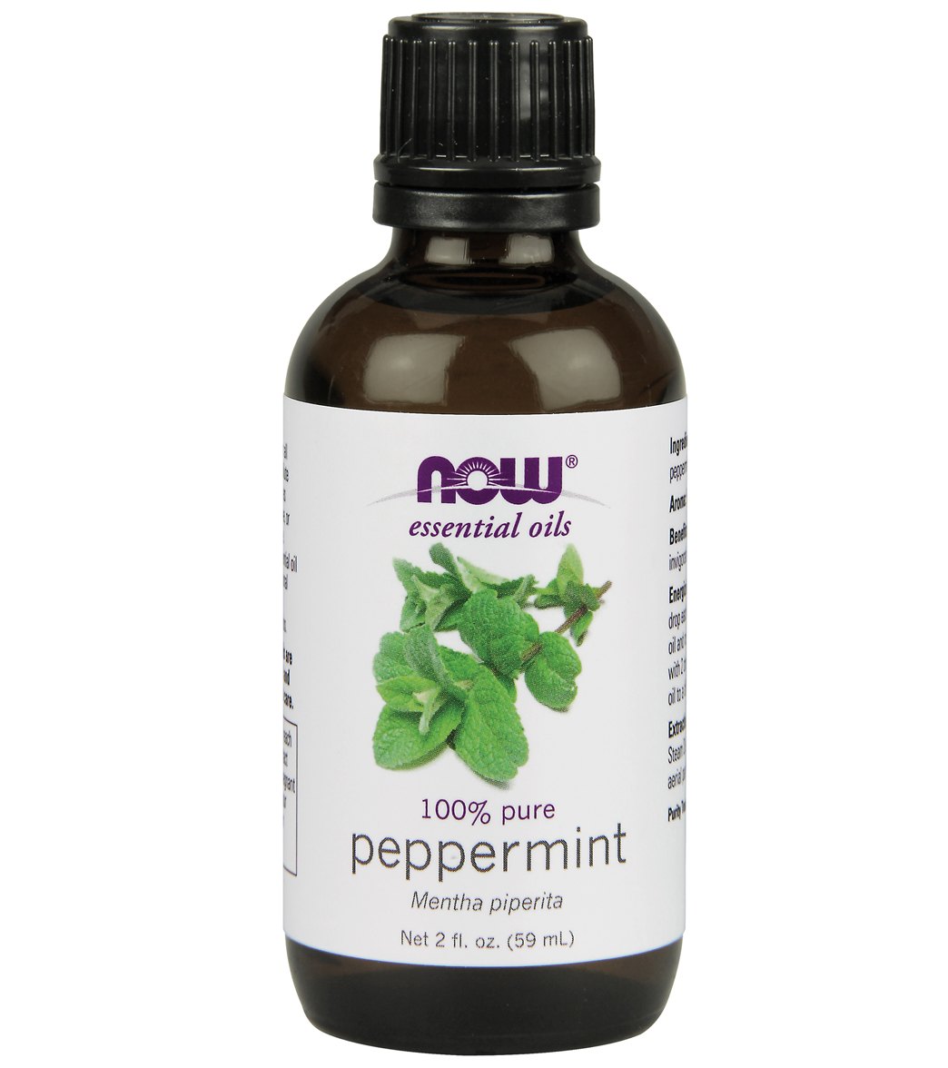 NOW 100% Pure Peppermint Oil 2 oz