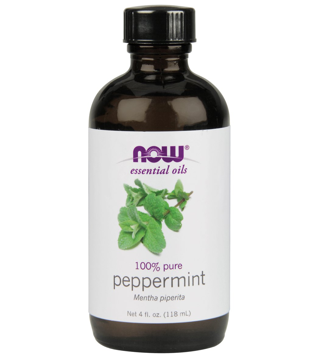 NOW 100% Pure Peppermint Oil 4 oz