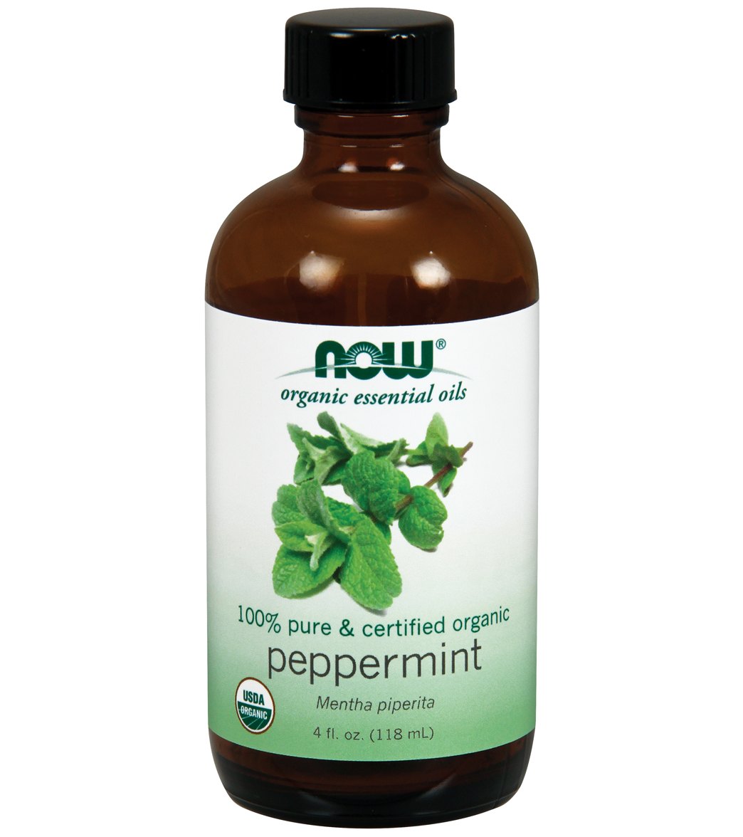 NOW Organic Peppermint Oil 4 oz