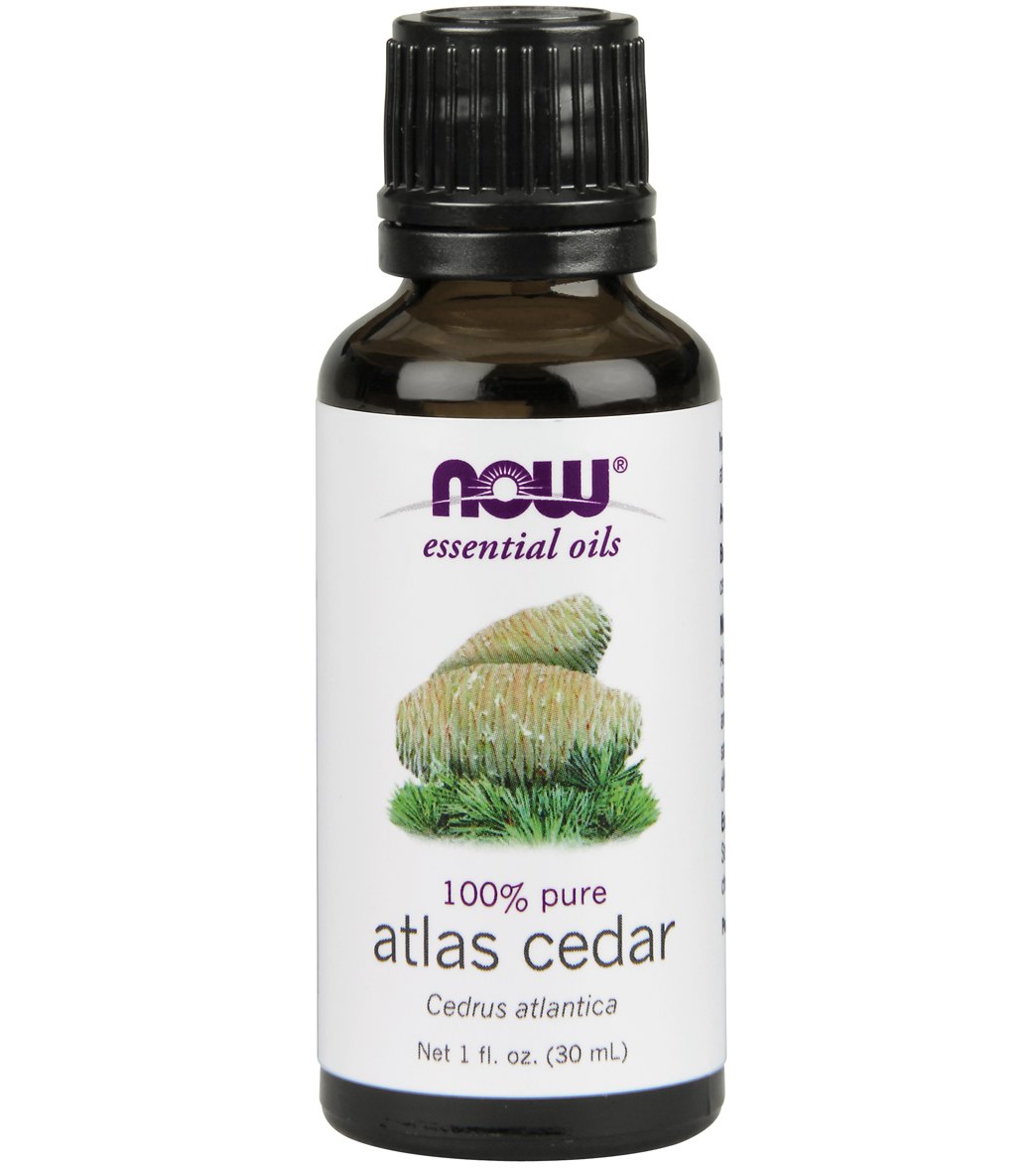 NOW 100% Pure Atlas Cedar Oil 1 oz