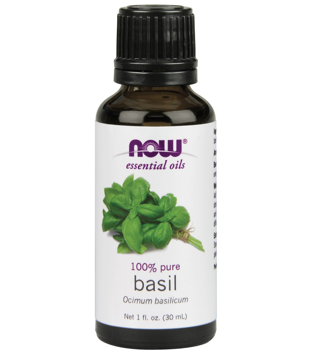 NOW 100% Pure Basil Oil 1 oz
