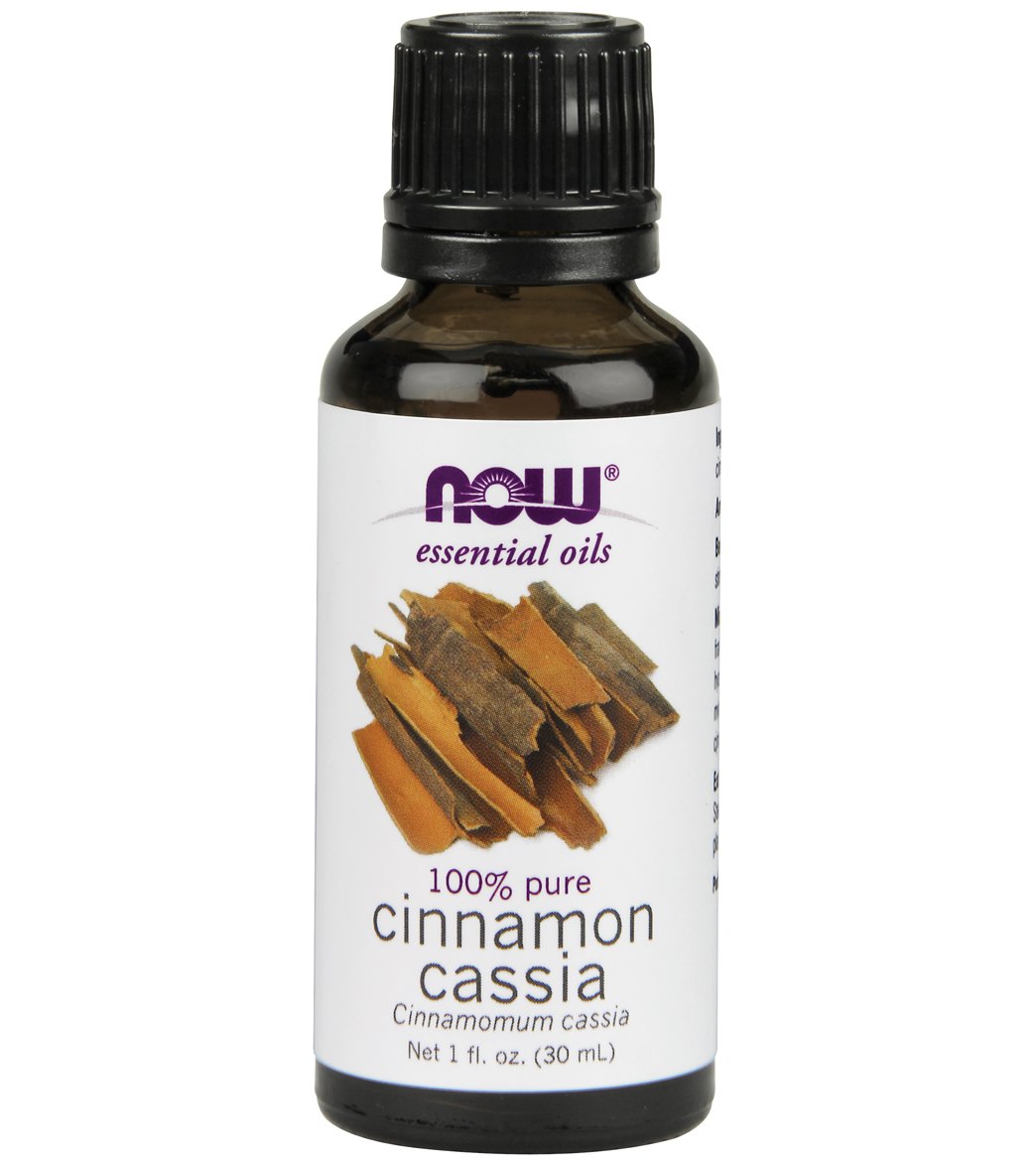 NOW 100% Pure Cinnamon Cassia Oil 1 oz