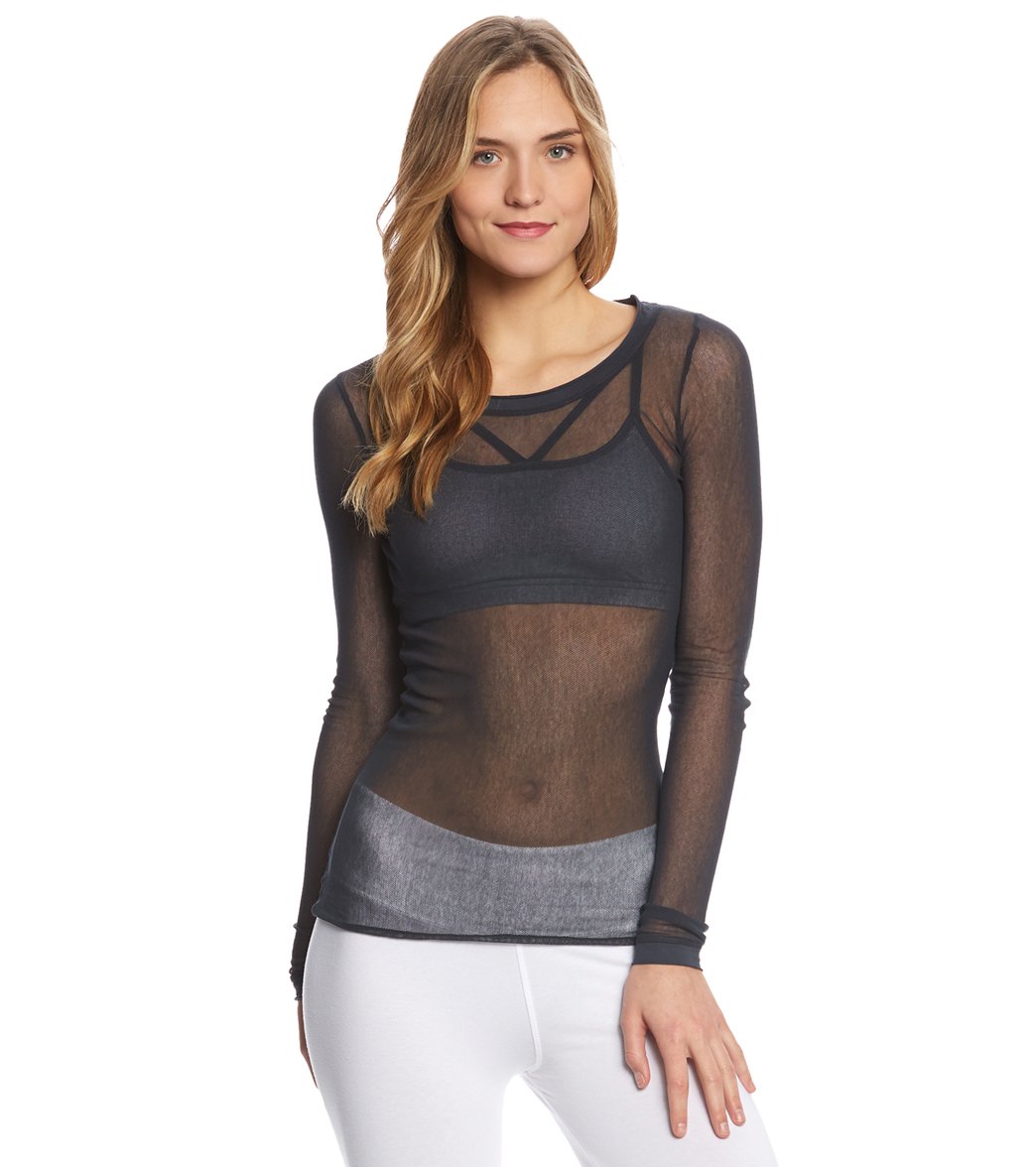 Hard Tail Long Sleeve Mesh Tee