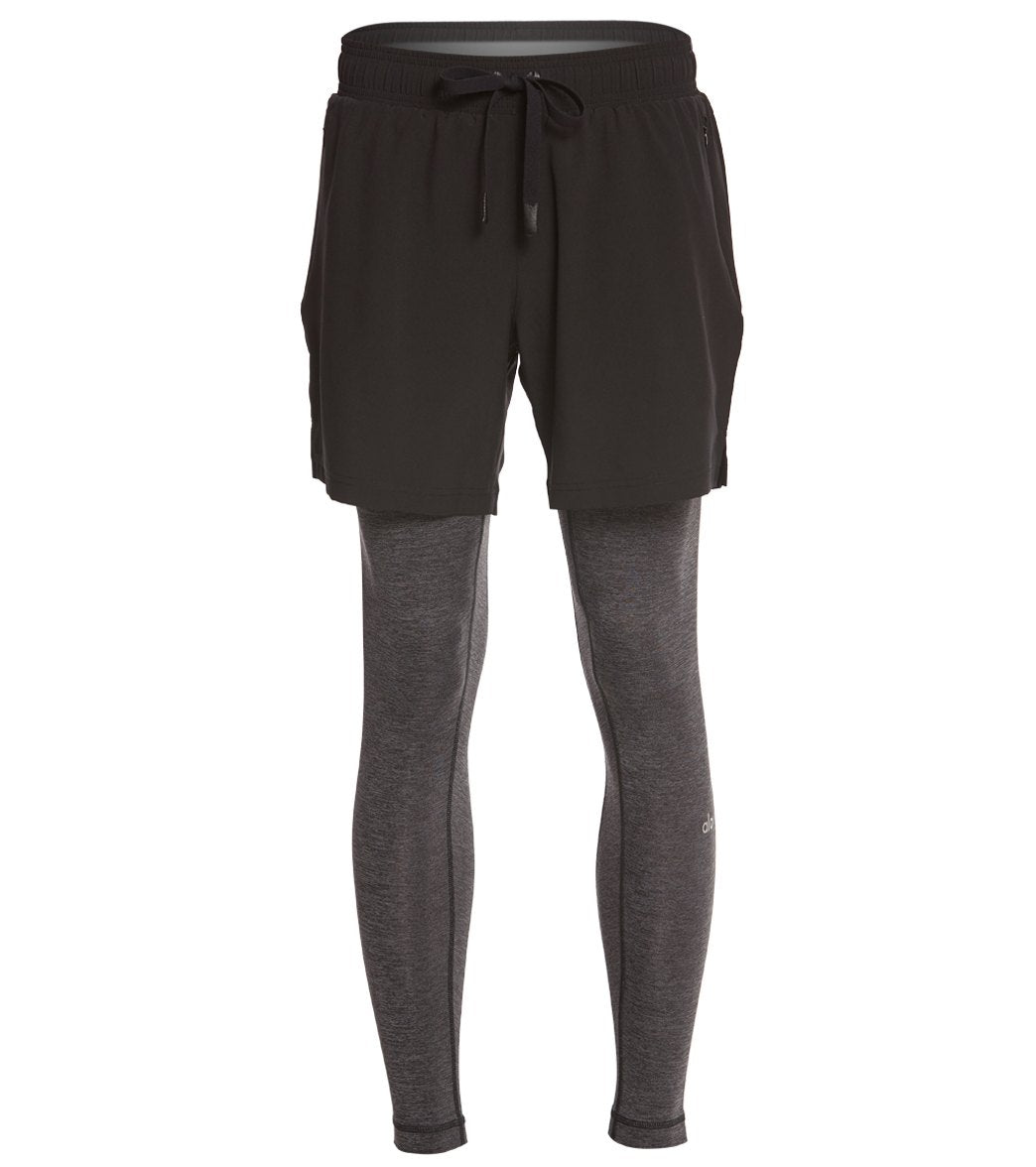 Alo Yoga Men's Stability 2 in 1 Workout Tights