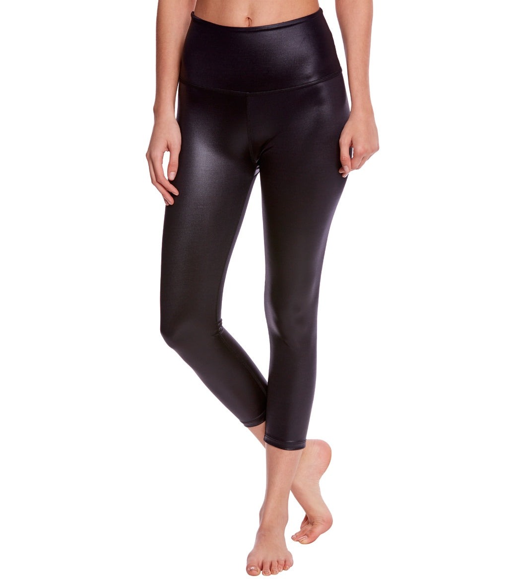 Beyond Yoga Gloss Over High Waisted Yoga Capris