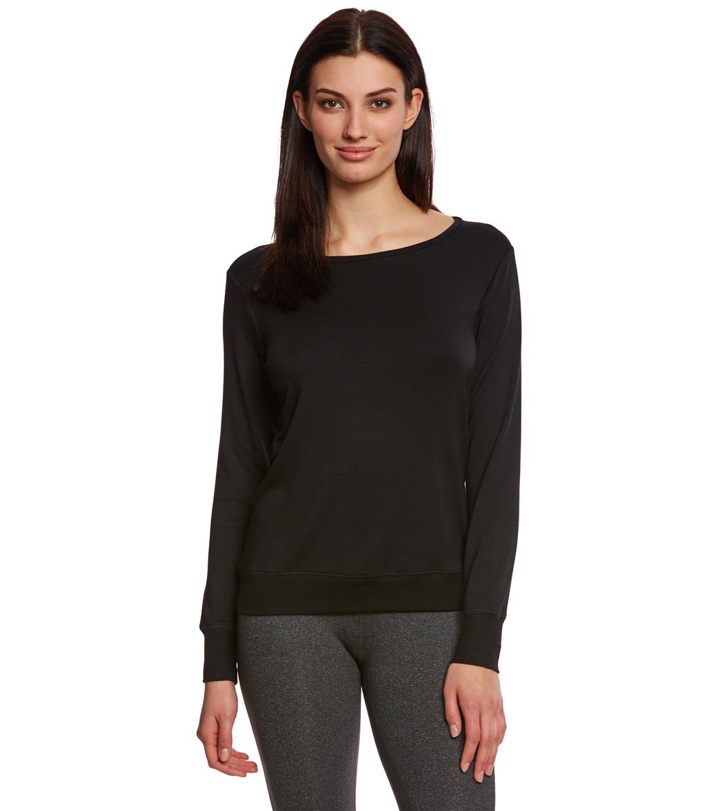 Beyond Yoga Kate Spade Modal Terry Bow Pullover