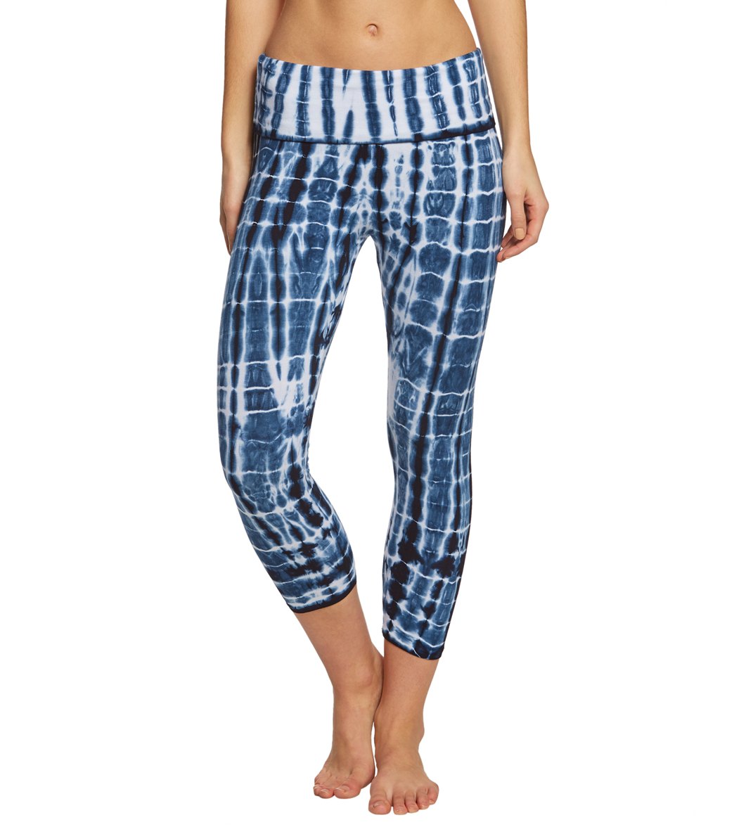 Jala Bamboo Dye Yoga Capris