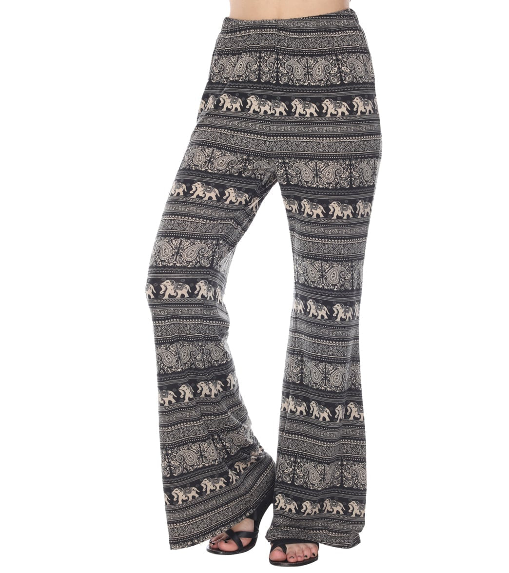 Yak & Yeti Elephant Print Pants